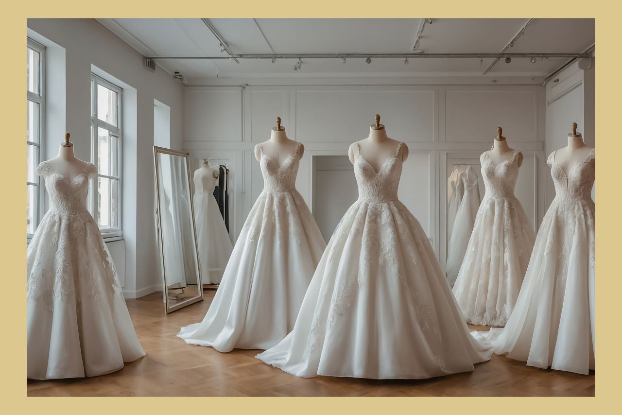 Ball gown style wedding dresses